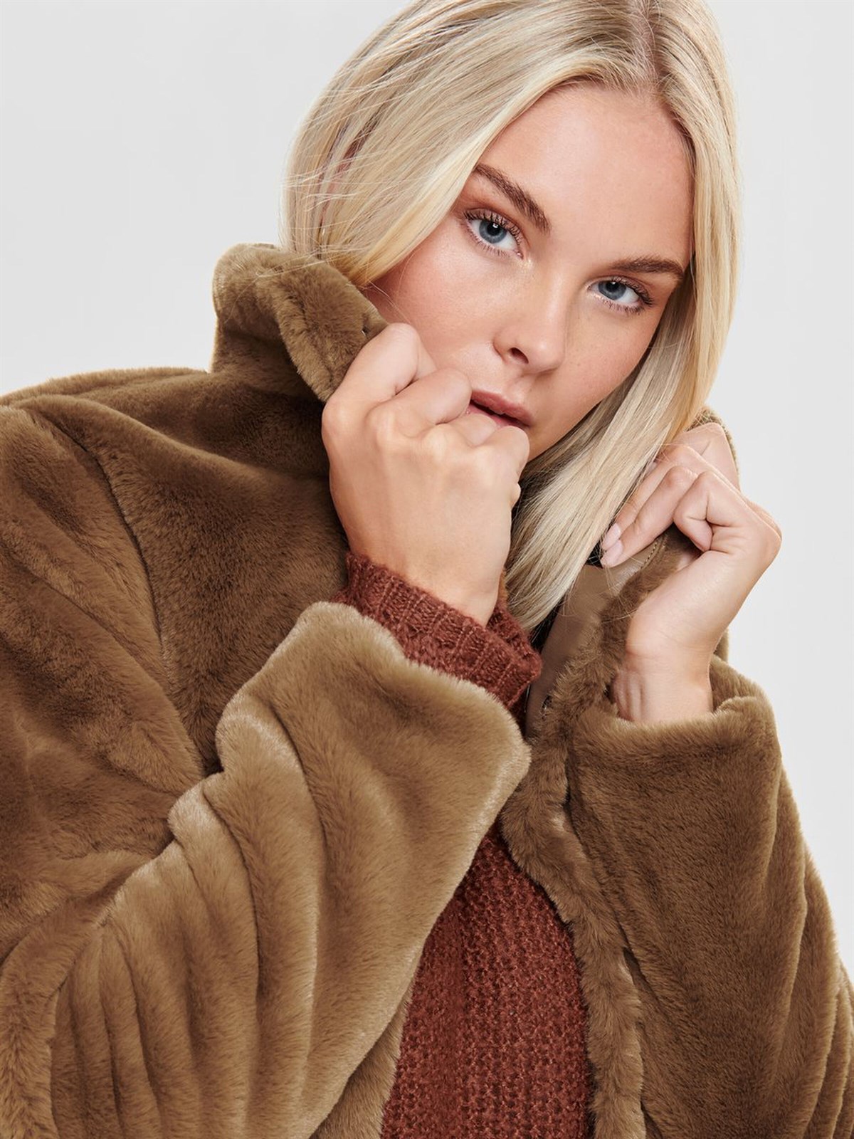 15164600Only Onlvida Faux Fur Kadın Mont 15164600