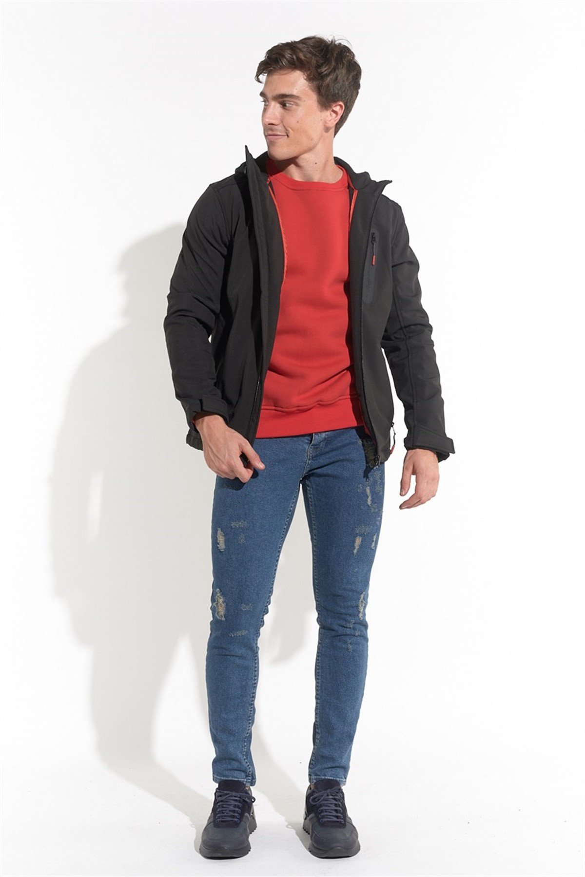 STARK21 004Pique Erkek Mont - Stark21 004