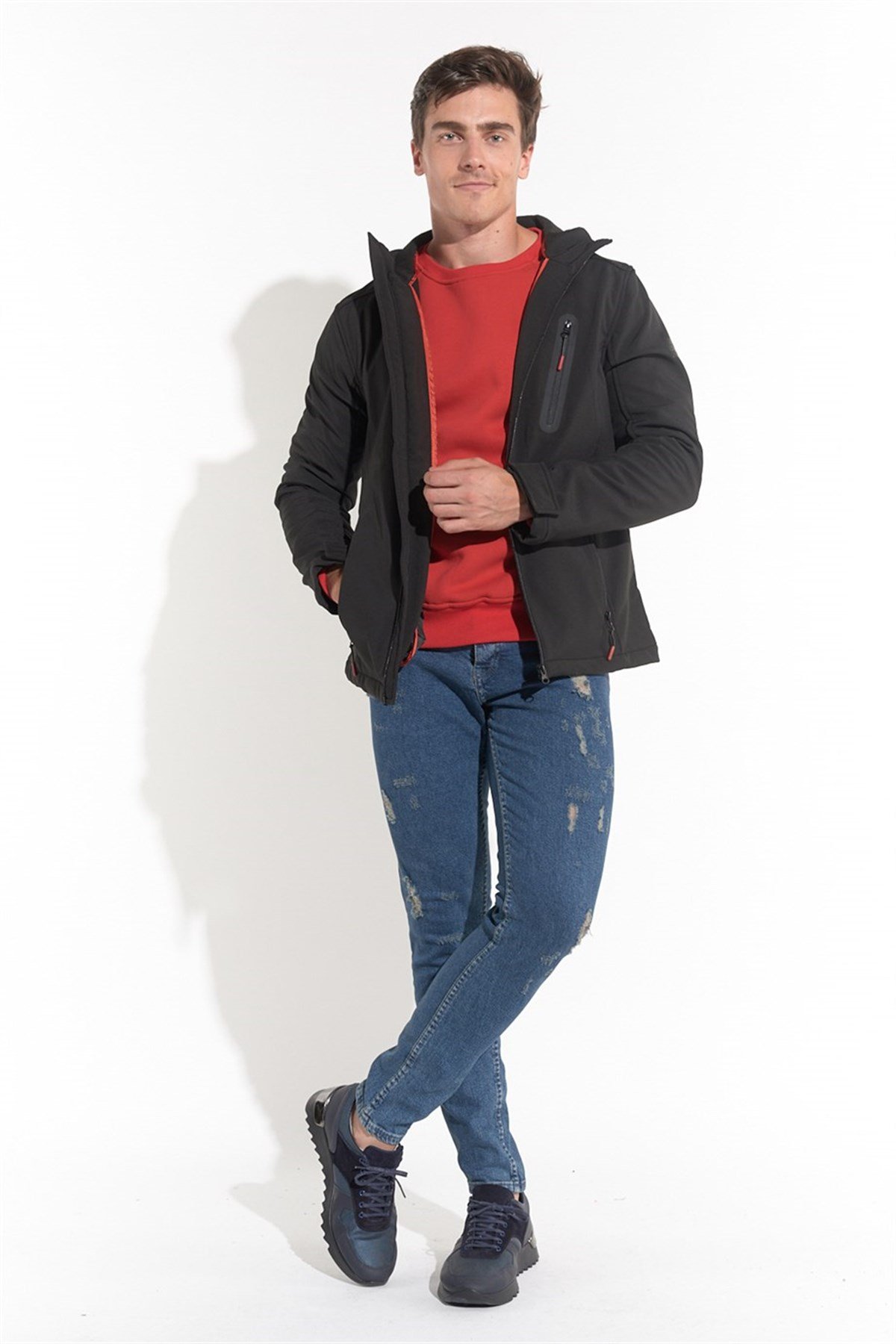 STARK21 004Pique Erkek Mont - Stark21 004