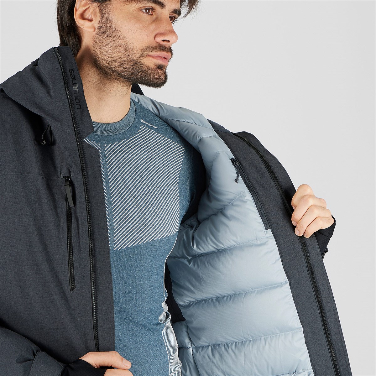 LC1397800Salomon Arctic Down  Erkek Mont LC1397800