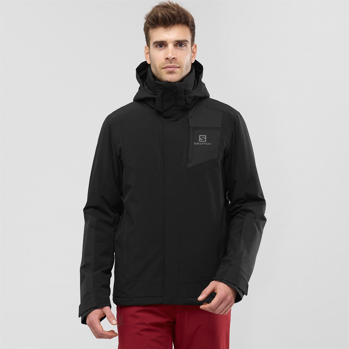 LC1193600NEBIMV3NEBIMV3|LC1193600|22872SALOMON STORMSTRONG JKT M ERKEK KAYAK CEKETİ - LC1193600-Black