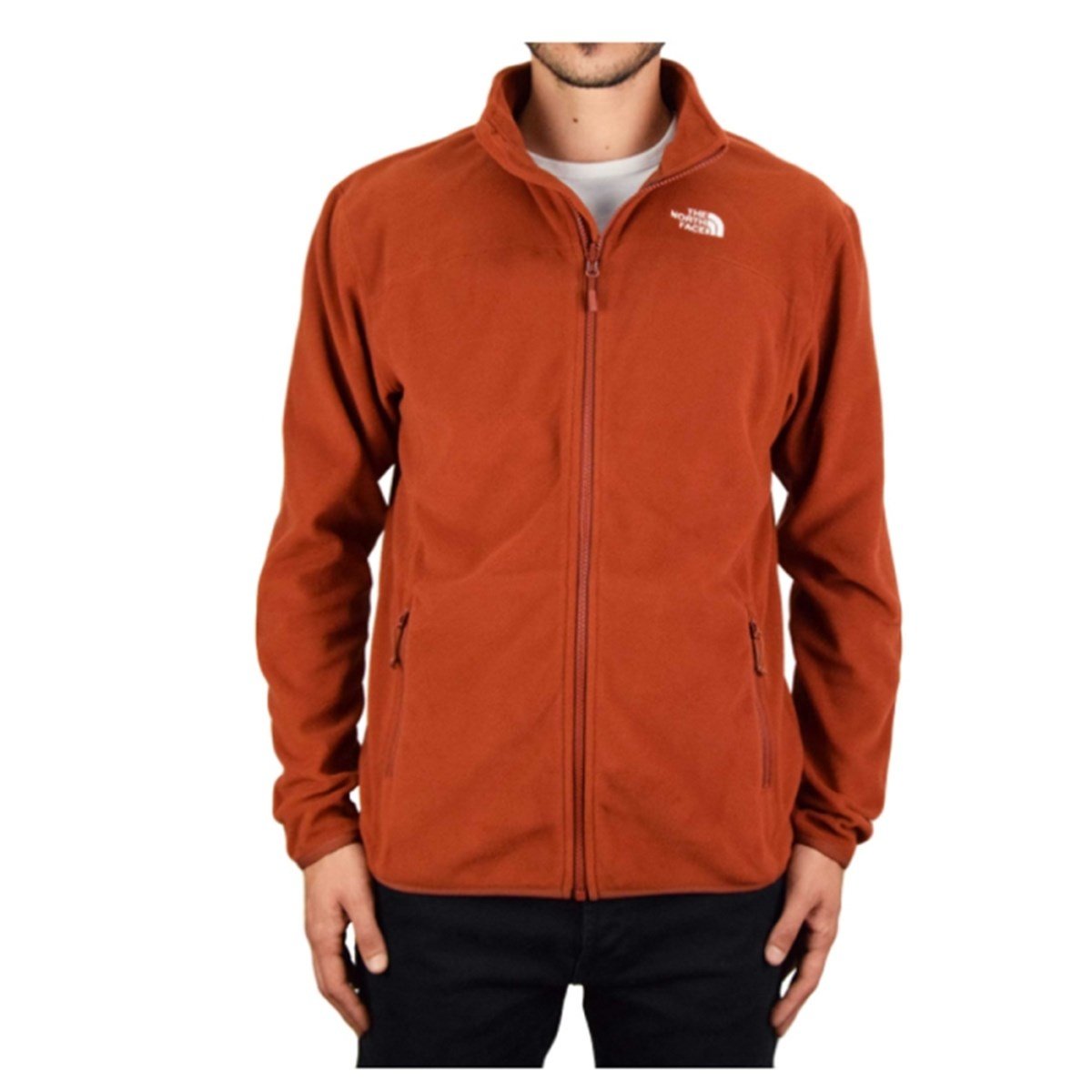 NF0A2UAQUBC1The North Face M 100 Glacier Full Zip Erkek Mont