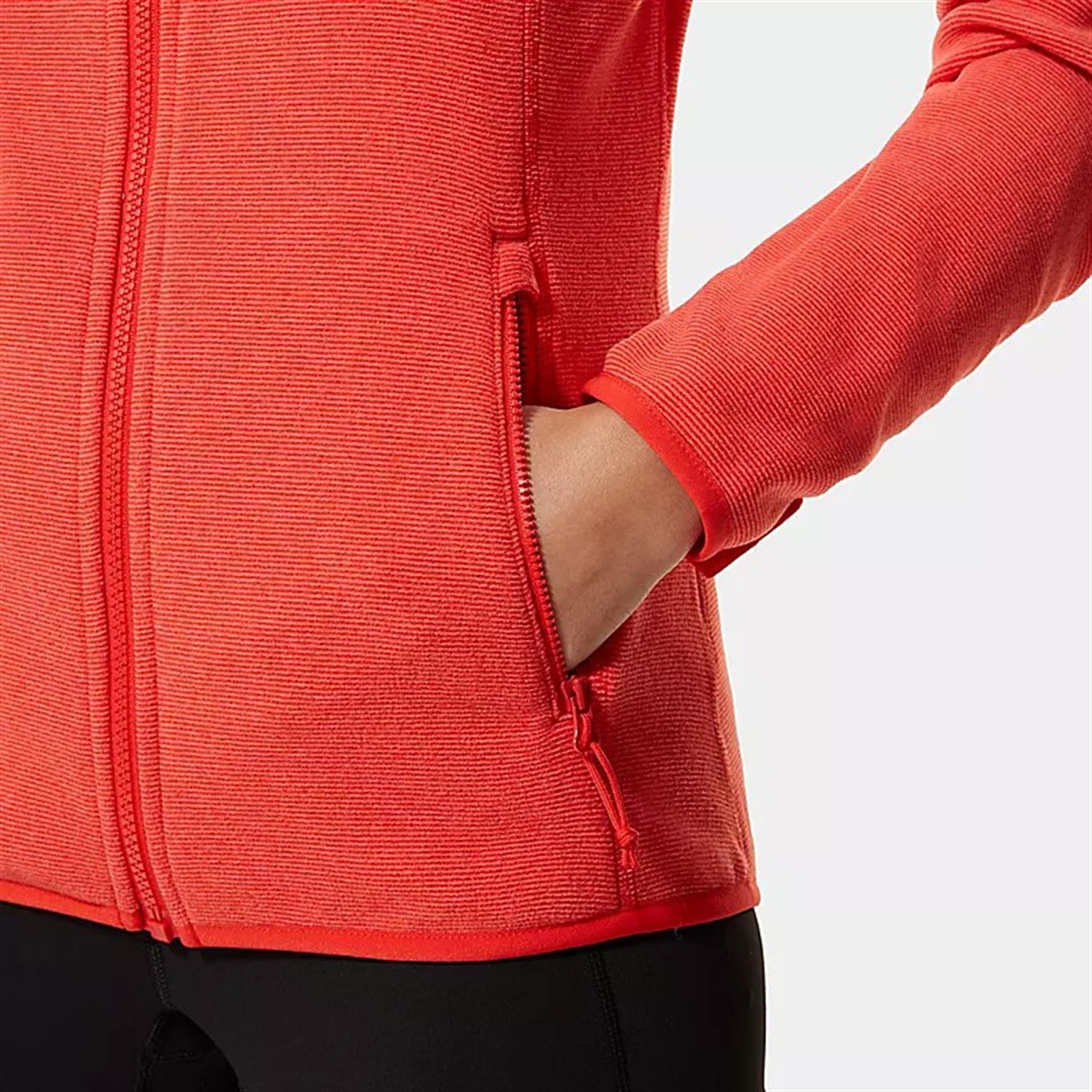 NF0A2UAUNXG1The North Face W 100 Glacier Full Zip Kadın Mont - NF0A2UAUNXG1