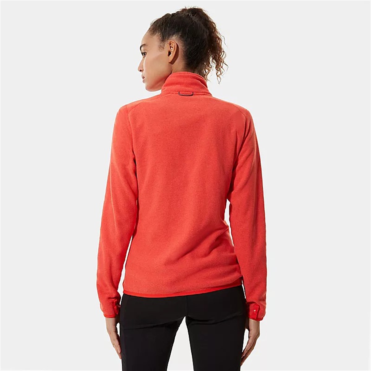NF0A2UAUNXG1The North Face W 100 Glacier Full Zip Kadın Mont - NF0A2UAUNXG1