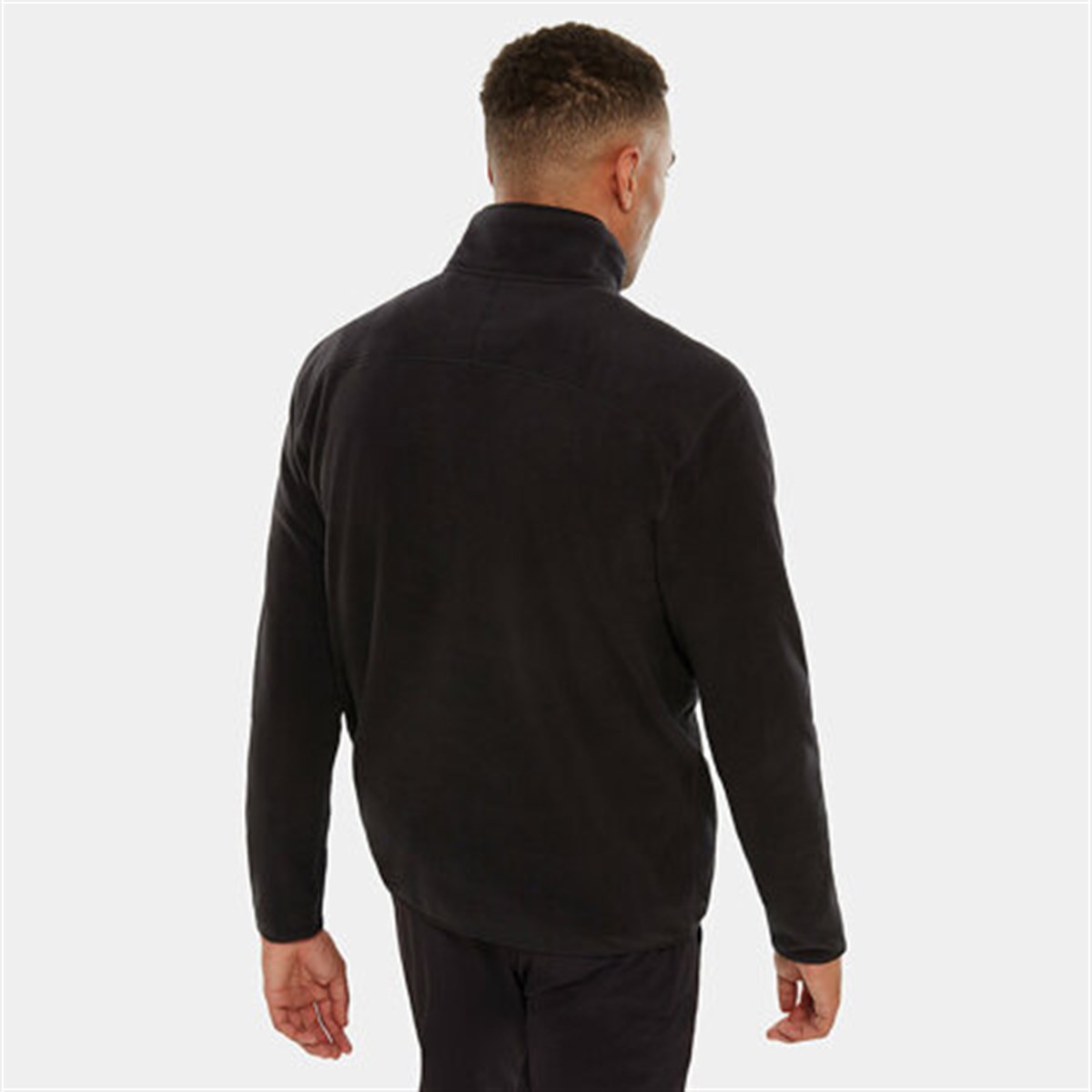 NF0A2UARJK3Tnf M 100 Glacier 1/4 Zip Siyah Erkek Mont