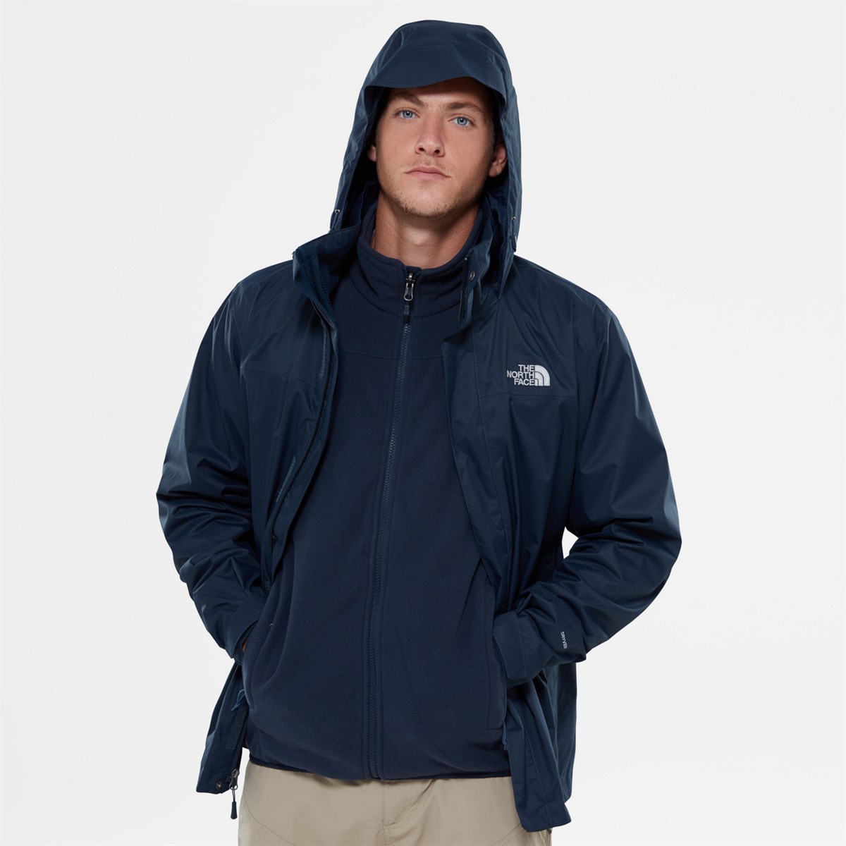 NF00CG55JK3Tnf M Evolve II Triclimate Siyah Erkek Mont