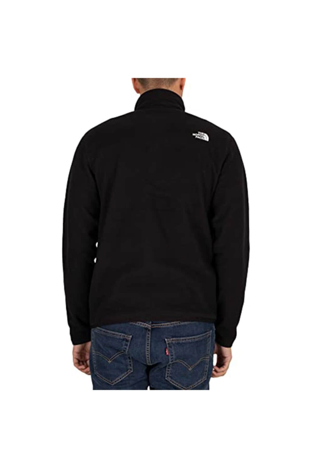 NF0A4M9TJK31Tnf M Resolve Fleece 1/4 Siyah Erkek Polar