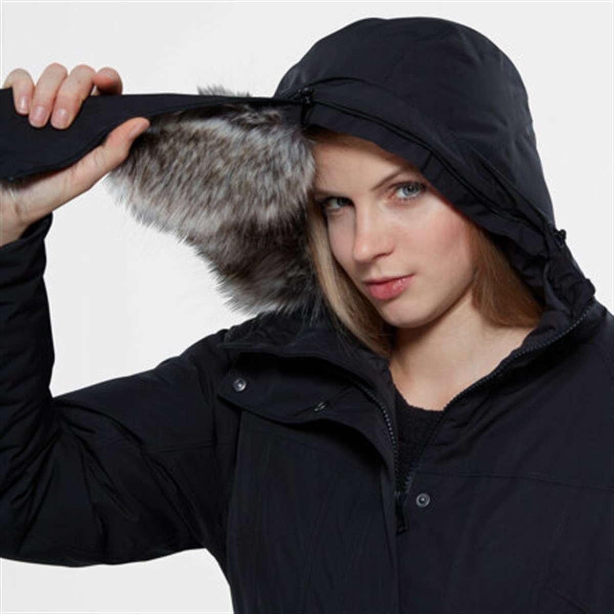 NF0A3BMYJK31NEBIMV3NEBIMV3|NF0A3BMYJK31|BLACKTNF W BROOKLIN PARKA II KADIN MONT - NF0A3BMYJK31-BLACK