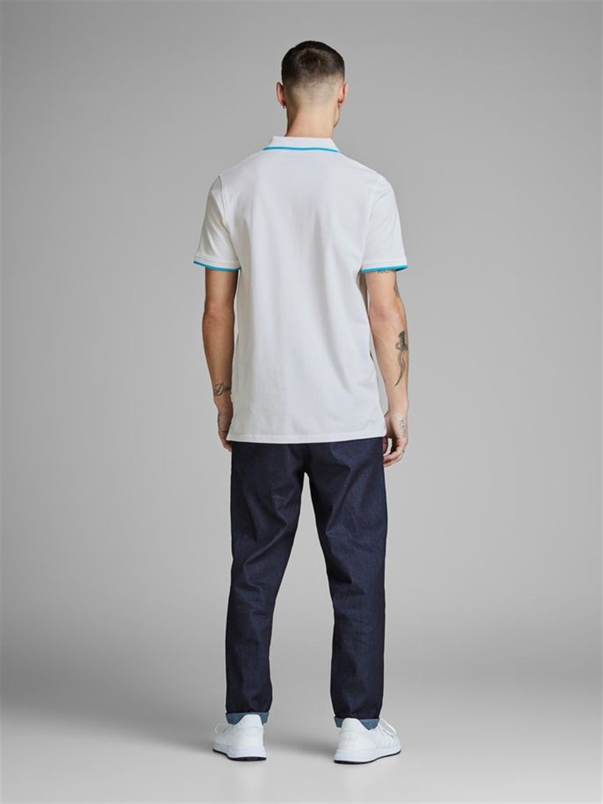 12147114NEBIMV3NEBIMV3|12147114|WhiteJACK & JONES JJESTONE POLO SS NOOS ERKEK T-SHIRT-White