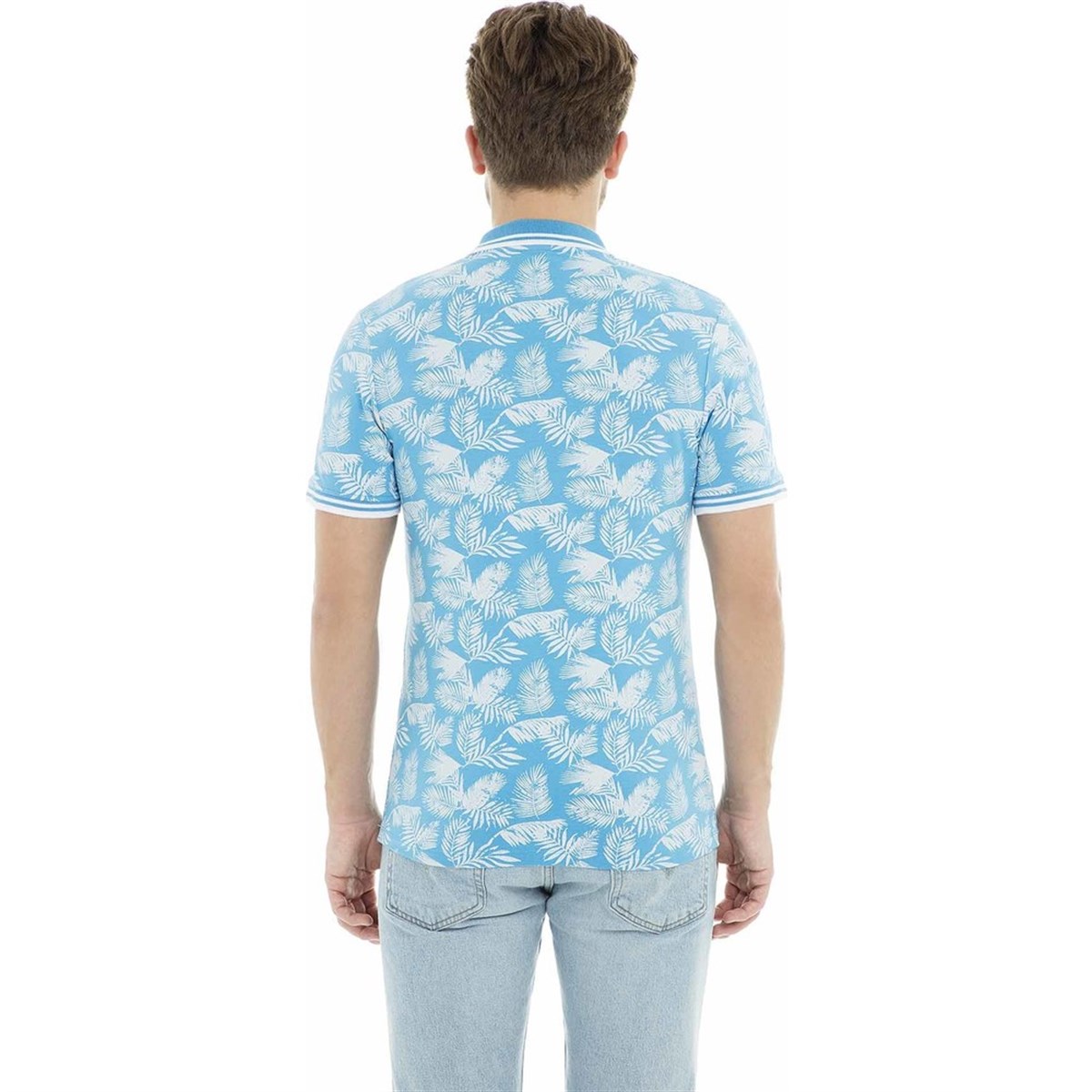 12154218NEBIMV3NEBIMV3|12154218|EnsignJACK & JONES JORWOW POLO SS ERKEK T-SHIRT-Ensign Blue
