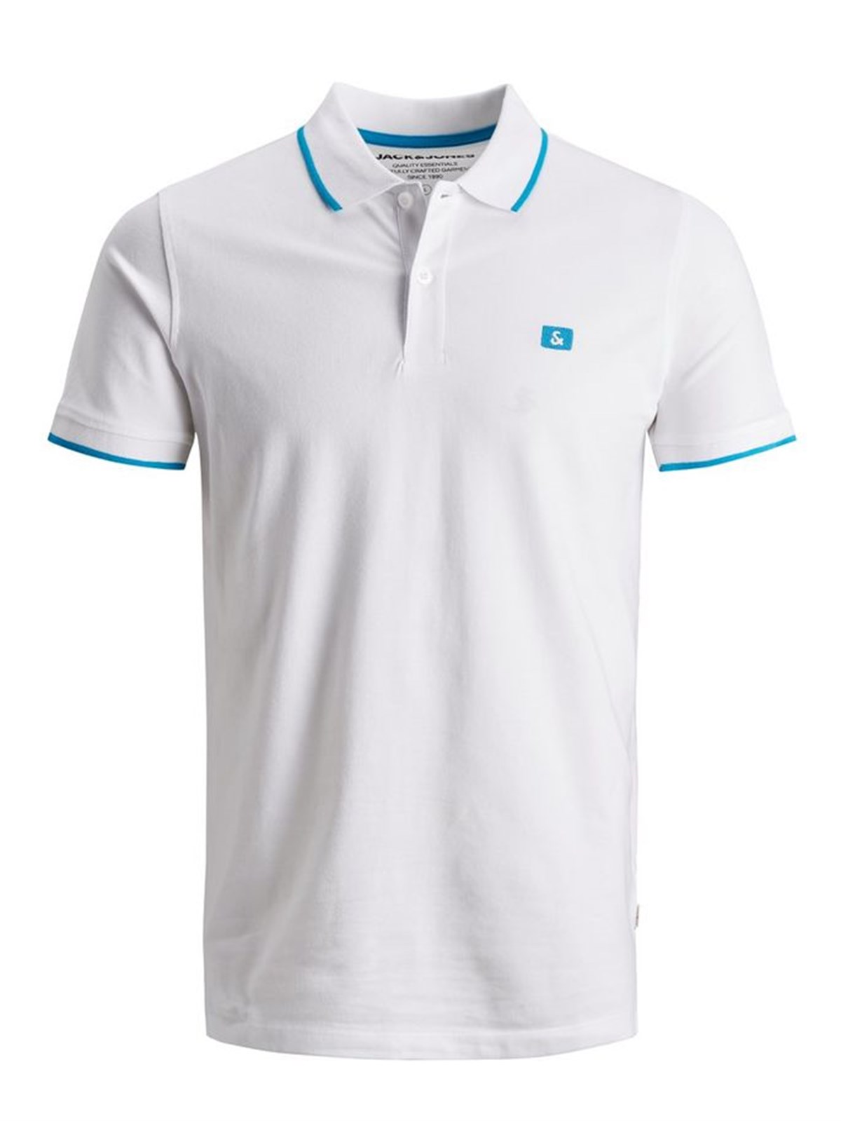 12147114NEBIMV3NEBIMV3|12147114|WhiteJACK & JONES JJESTONE POLO SS NOOS ERKEK T-SHIRT-White