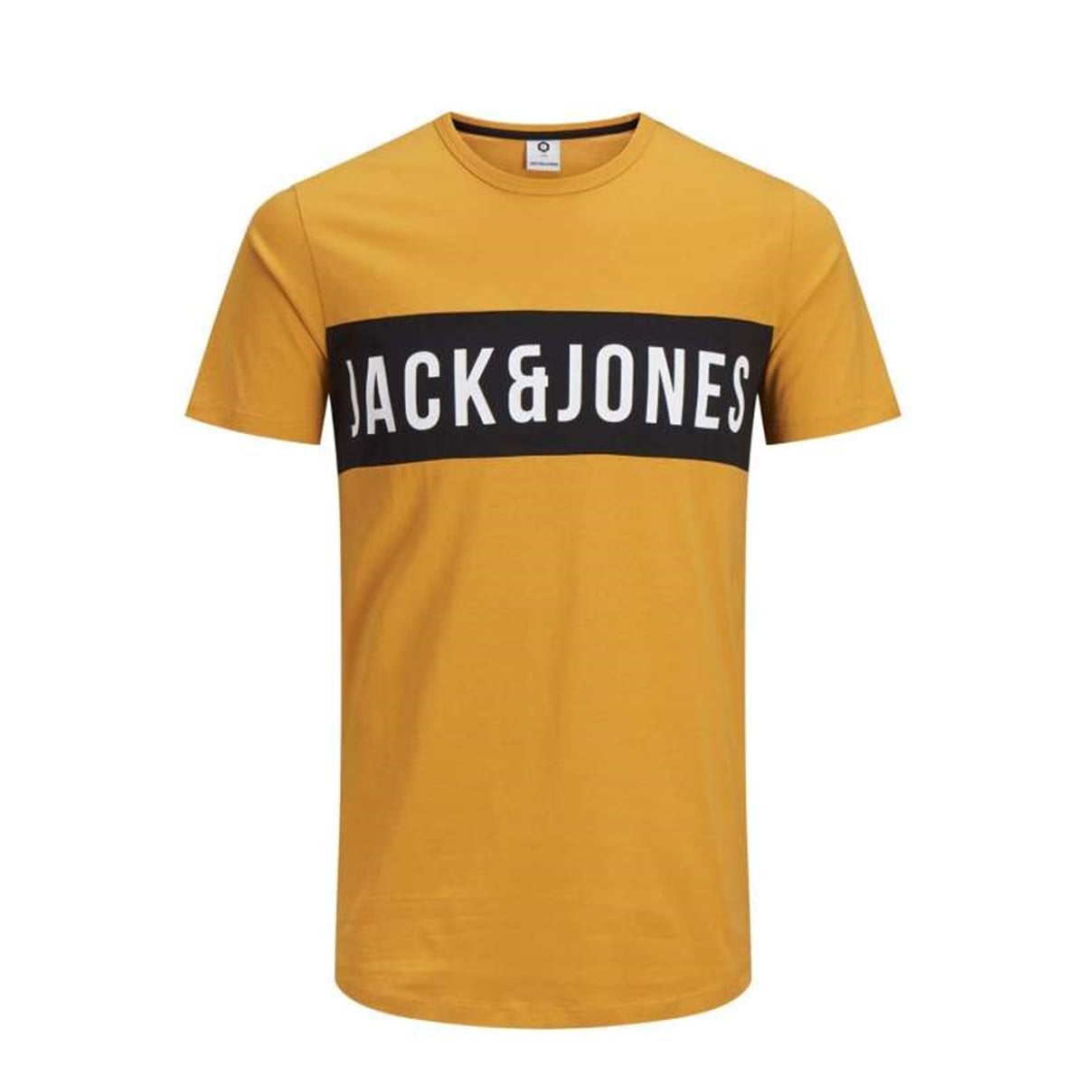 12150277NEBIMV3NEBIMV3|12150277|GoldenJACK & JONES JCOCHARLIE TEE SS ERKEK T-SHIRT-Golden Orange