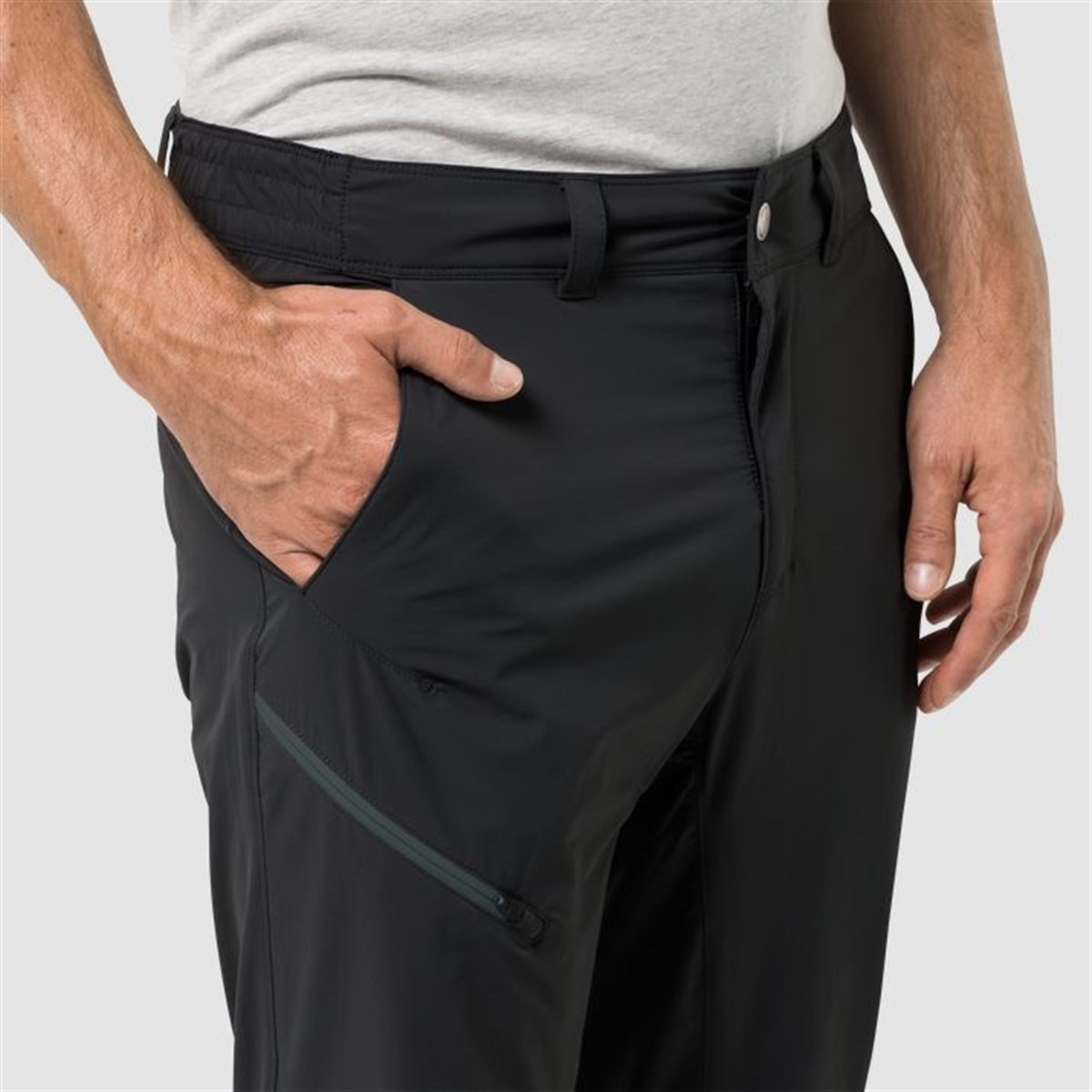 1505561NEBIMV3NEBIMV3|1505561|10011JACK WOLFSKIN HILLTOP TRAIL PANTS M ERKEK OUTDOOR PANTOLONU-Black