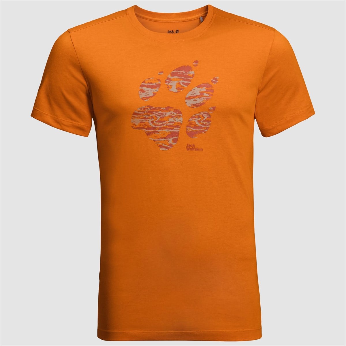 1806341NEBIMV3NEBIMV3|1806341|18227JACK WOLFSKIN MARBLE PAW T MEN ERKEK T-SHIRT-desert orange
