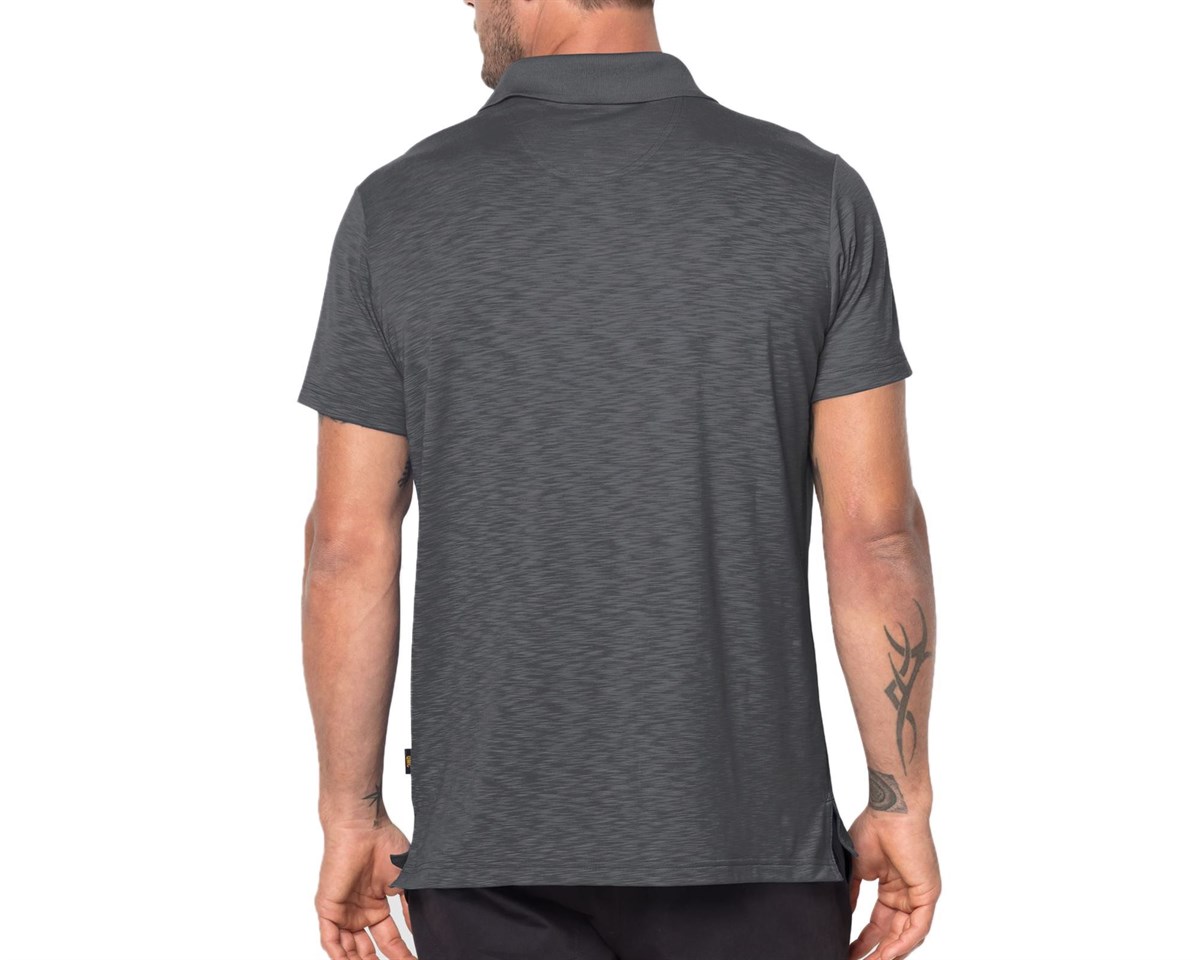 1804542NEBIMV3NEBIMV3|1804542|16409JACK WOLFSKIN TRAVEL POLO MEN ERKEK T-SHIRT-dark iron