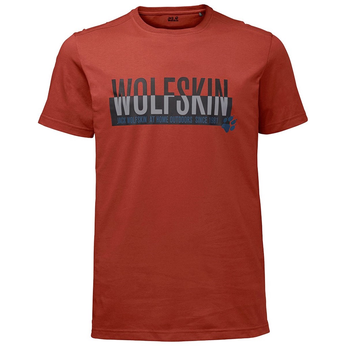 1805641NEBIMV3NEBIMV3|1805641|18266JACK WOLFSKIN SLOGAN T MEN ERKEK T-SHIRT-mexican pepper