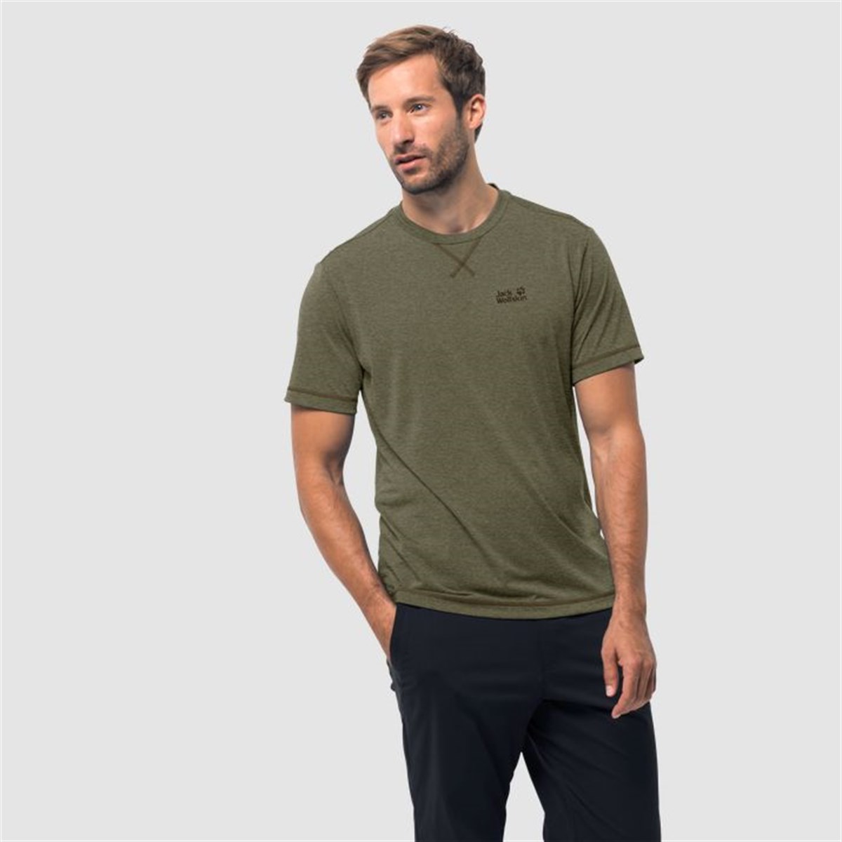 1801671NEBIMV3NEBIMV3|1801671|16553JACK WOLFSKIN CROSSTRAIL T MEN ERKEK T-SHIRT-ocean wave