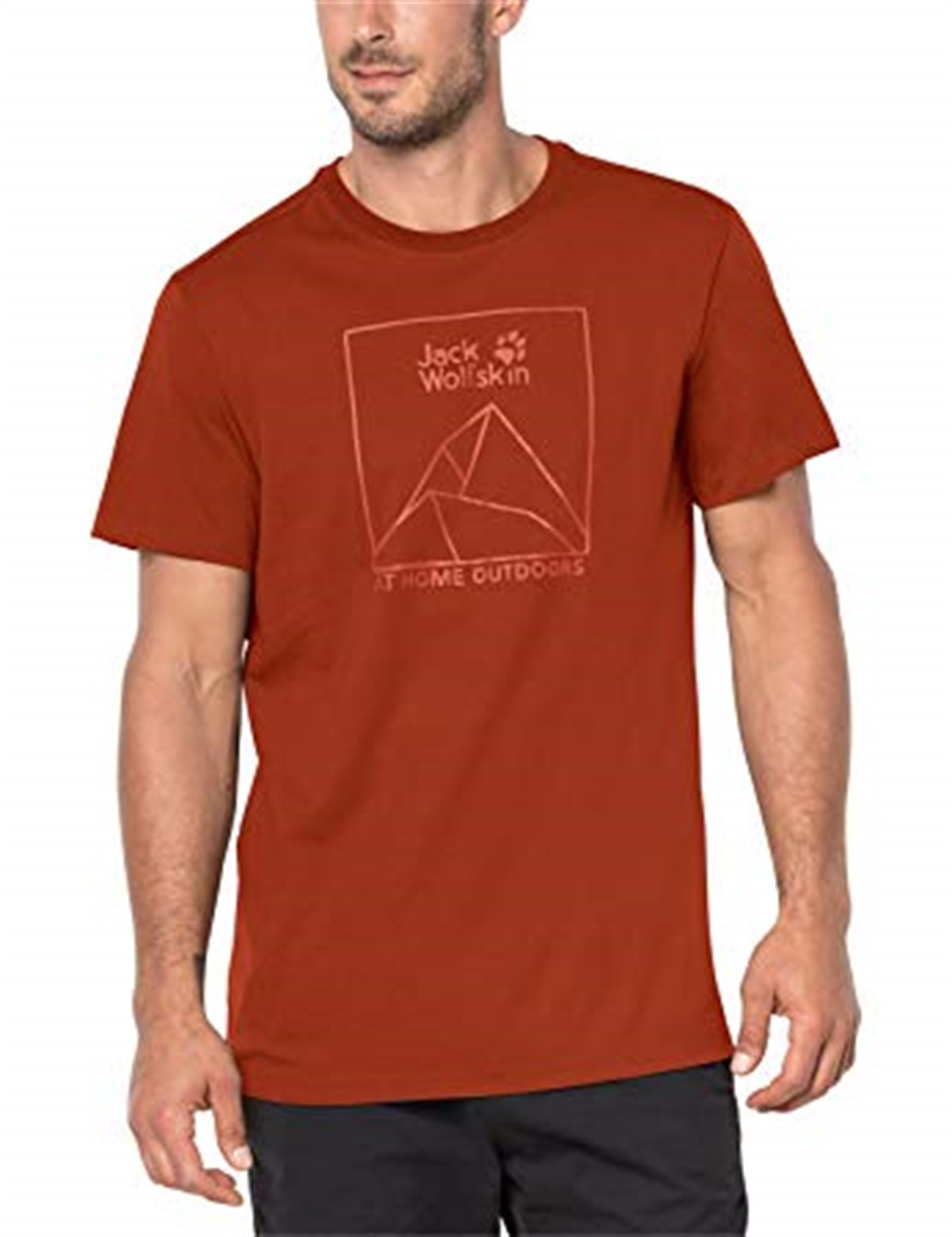 1805551NEBIMV3NEBIMV3|1805551|18266JACK WOLFSKIN PEAK T MEN ERKEK T-SHIRT-mexican pepper