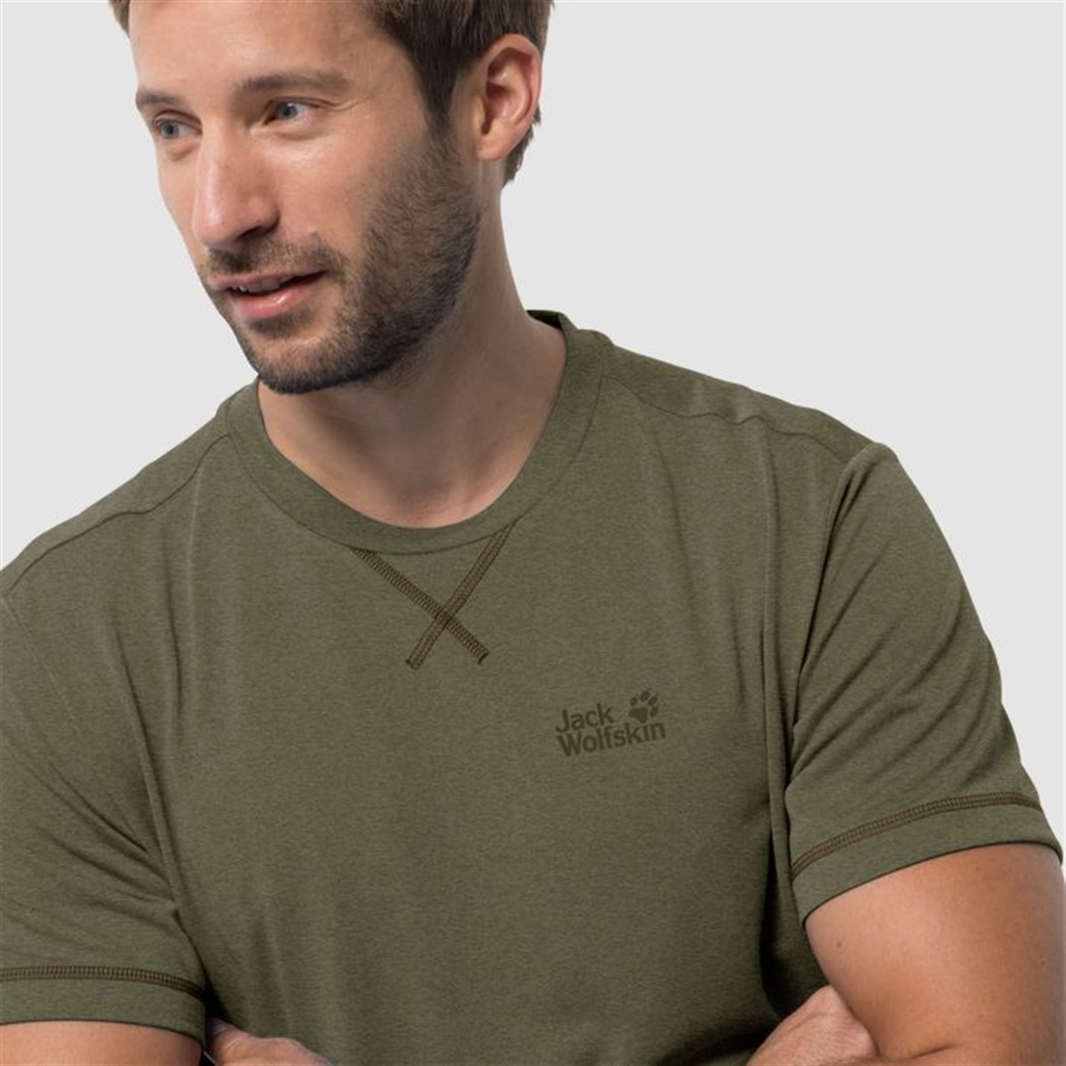 1801671NEBIMV3NEBIMV3|1801671|16553JACK WOLFSKIN CROSSTRAIL T MEN ERKEK T-SHIRT-ocean wave