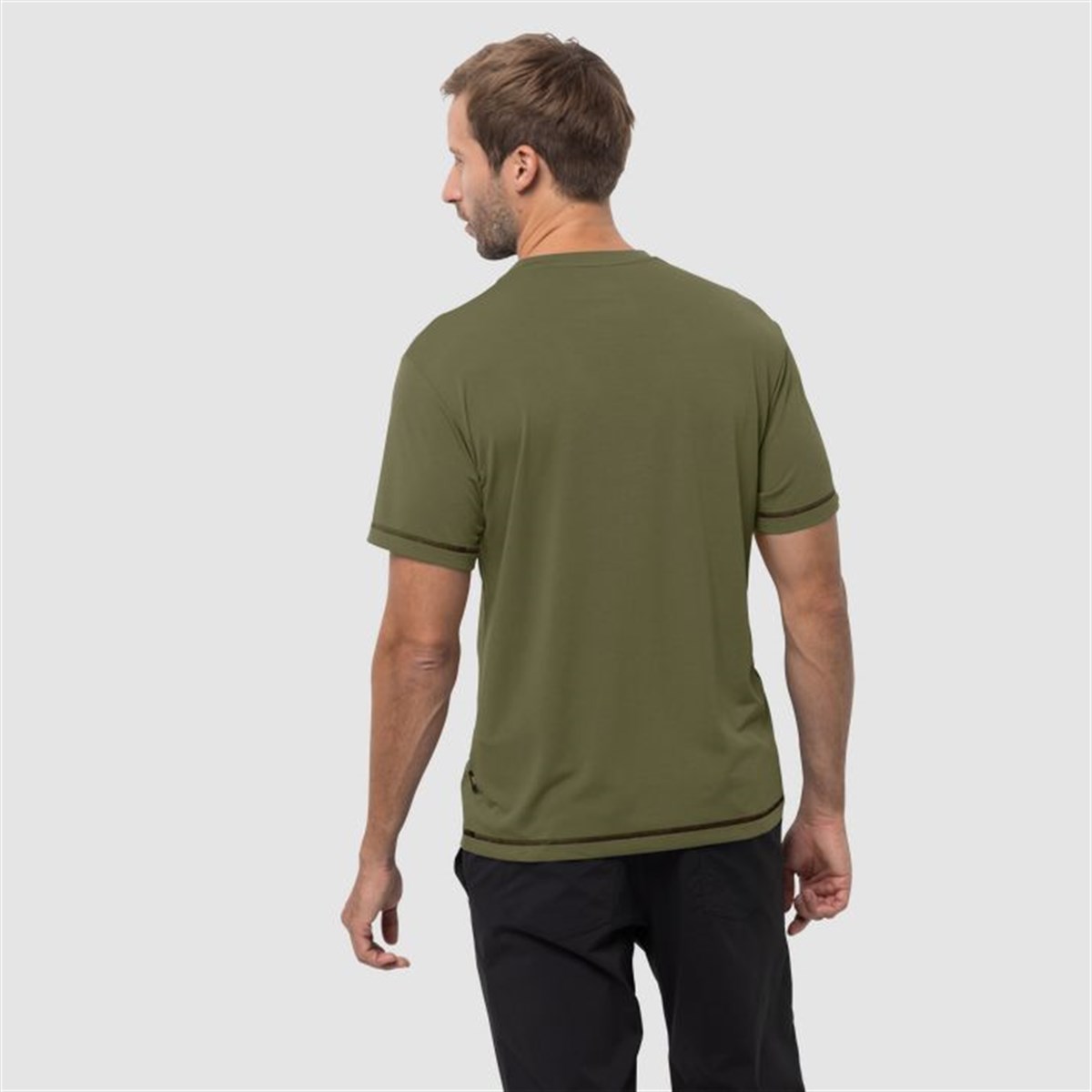 1801671NEBIMV3NEBIMV3|1801671|16553JACK WOLFSKIN CROSSTRAIL T MEN ERKEK T-SHIRT-ocean wave