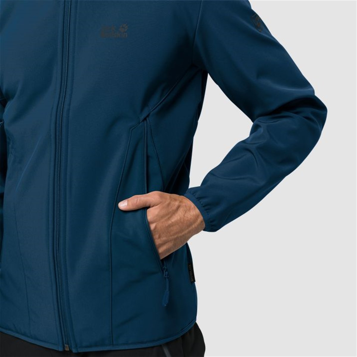 1305331NEBIMV3NEBIMV3|1305331|18225JACK WOLFSKIN NORTHERN PASS JACKET MEN ERKEK SOFTSHELL-poseidon blue