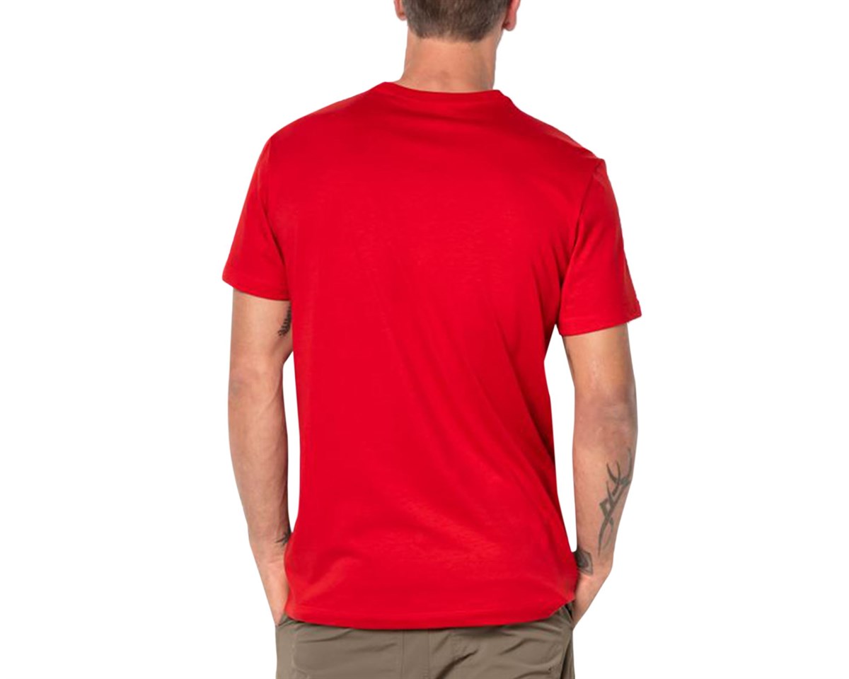 1806341NEBIMV3NEBIMV3|1806341|17308JACK WOLFSKIN MARBLE PAW T MEN ERKEK T-SHIRT-peak red