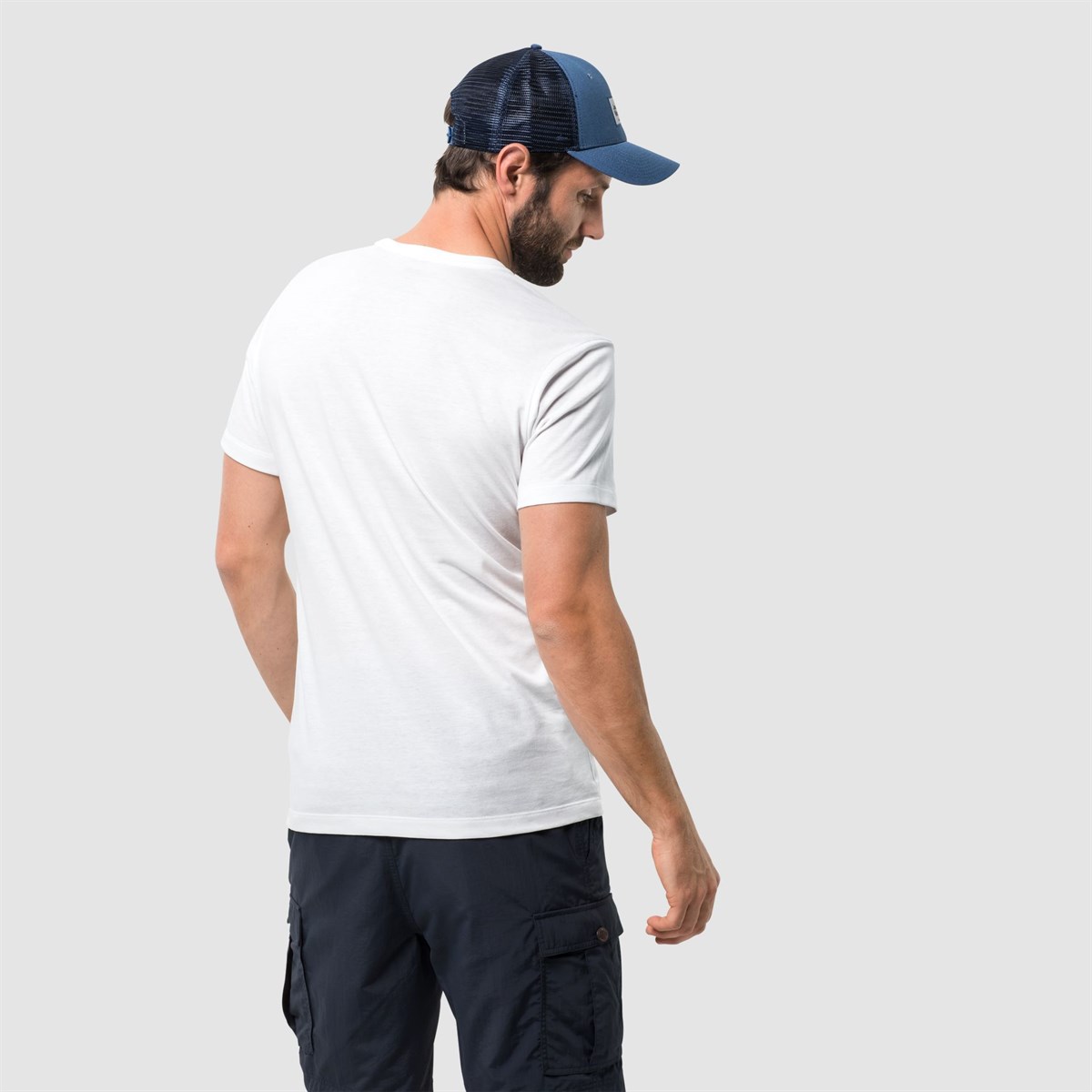 1805641NEBIMV3NEBIMV3|1805641|17898JACK WOLFSKIN SLOGAN T MEN ERKEK T-SHIRT-white rush