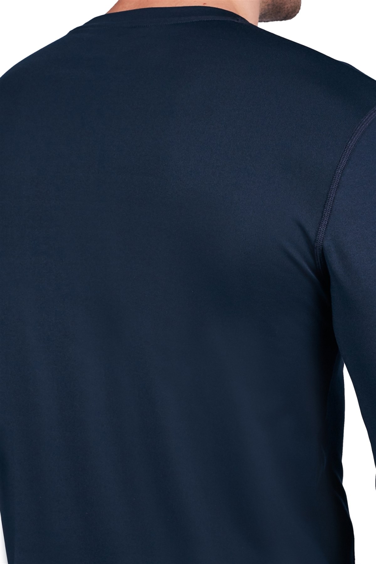 18K-1038NEBIMV3NEBIMV3|18K-1038|LACİVERTLESCON UZUN KOL ERKEK T-SHIRT-LACİVERT