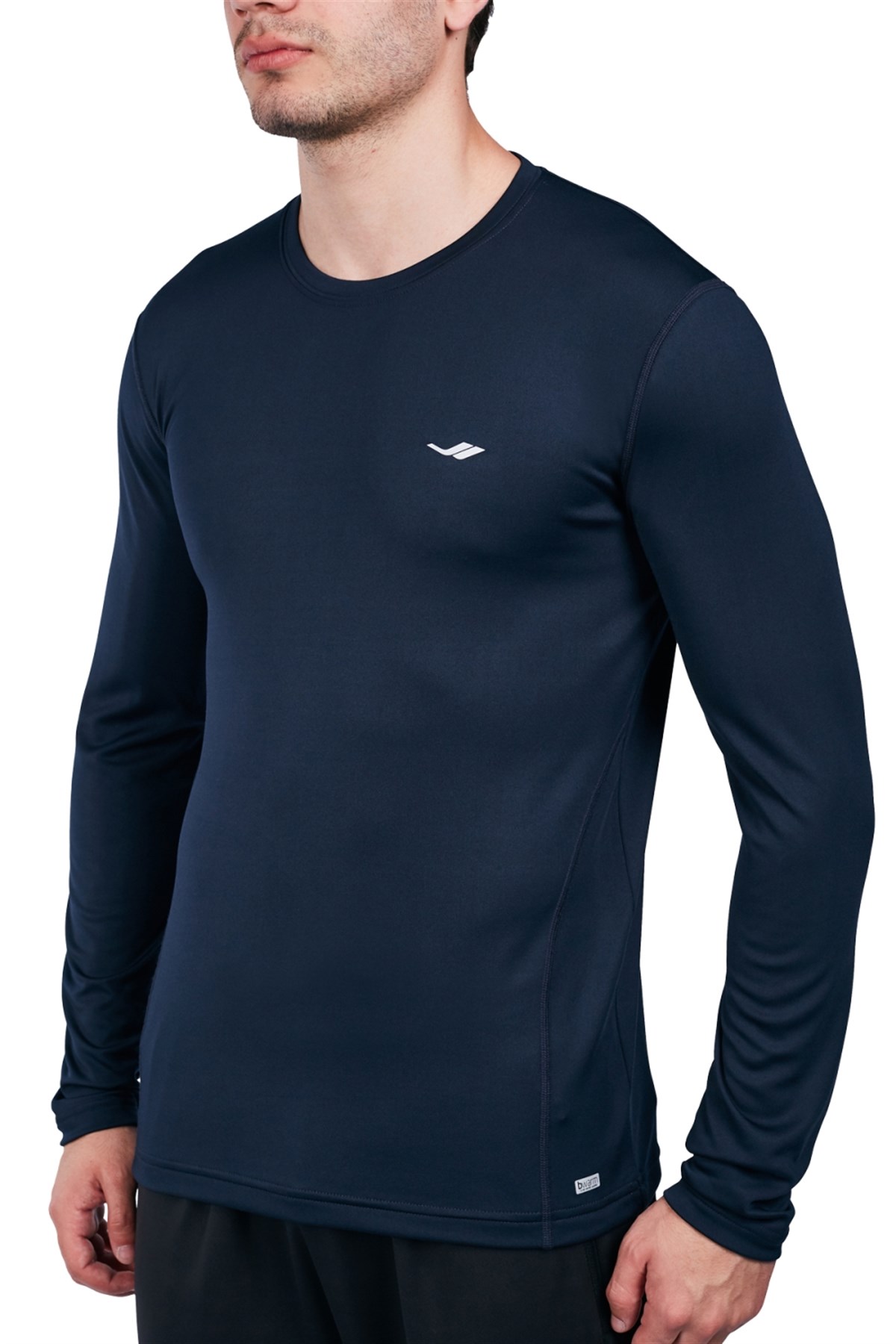 18K-1038NEBIMV3NEBIMV3|18K-1038|LACİVERTLESCON UZUN KOL ERKEK T-SHIRT-LACİVERT