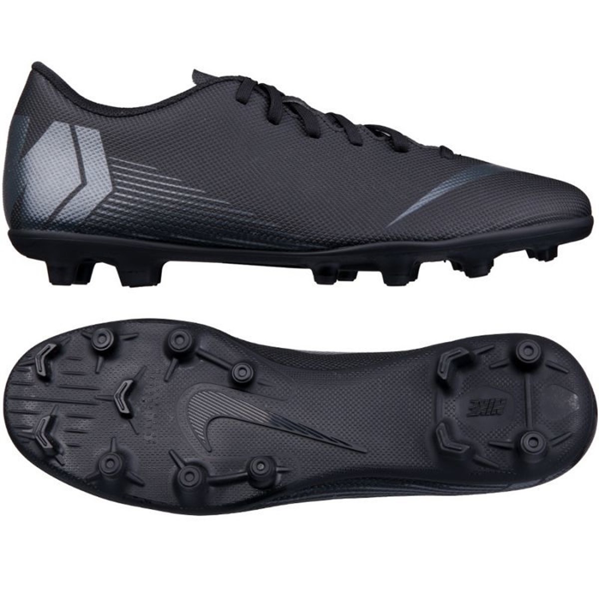 AH7378-001NEBIMV3NEBIMV3|AH7378-001|BLACKNİKE VAPOR 12 CLUB FG/MG UNISEX KRAMPON AYAKKABI-Black Denim