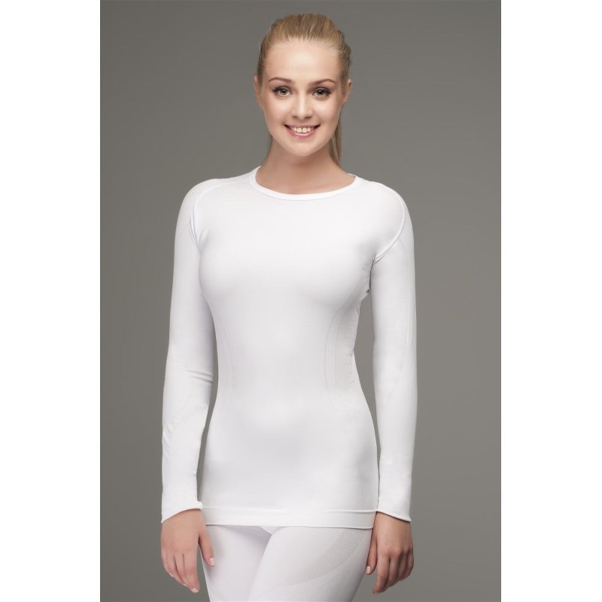 HZT14007Tf Sport Kadın Seamless Sw-Shirt