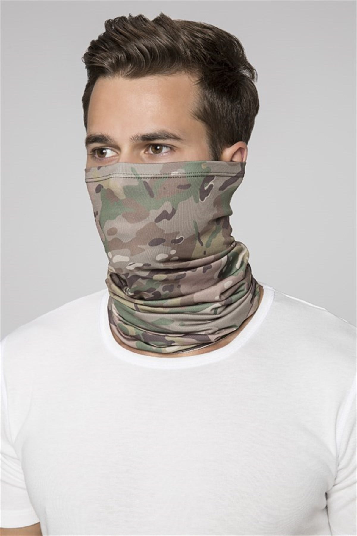 HZT18026Thermoform Army Microfiber Boyunluk