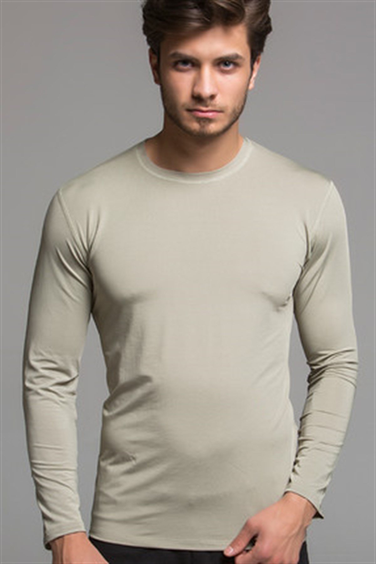 HZT18001Thermoform Microfiber Uzun Kollu Fanila
