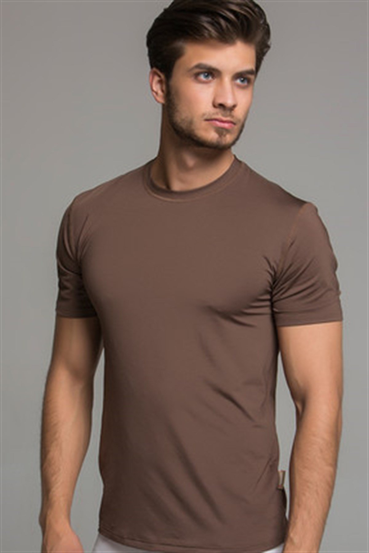 HZT18003Thermoform Microfiber Kısa Kol Fanila