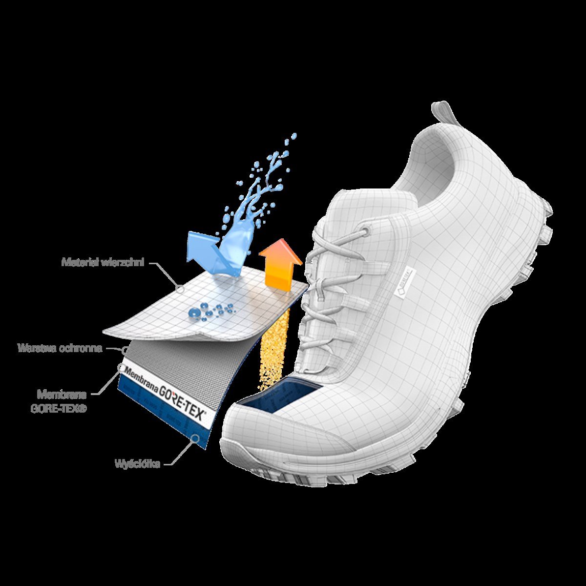 L404644SSNEBIMV3NEBIMV3|L404644SS|1454648SALOMON AUTHENTIC LTR GTX W KADIN BOT-EGGSHELL BLUE