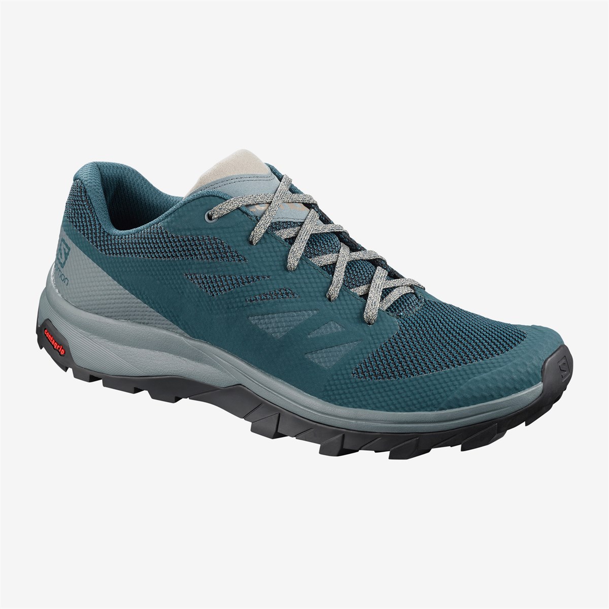 L40796100SalomonNEBIMV3|L40796100|23514SALOMON OUTline ERKEK OUTDOOR AYAKKABI - L40796100-Reflecting Pond/Stormy Weather/Vintage Kaki