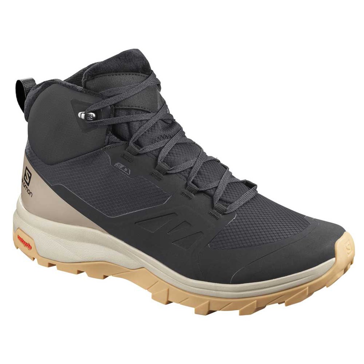 L40922100NEBIMV3NEBIMV3|L40922100|22668SALOMON OUTsnap CSWP W KADIN AYAKKABI - L40922100-Black/Vintage Kaki/GUM1A