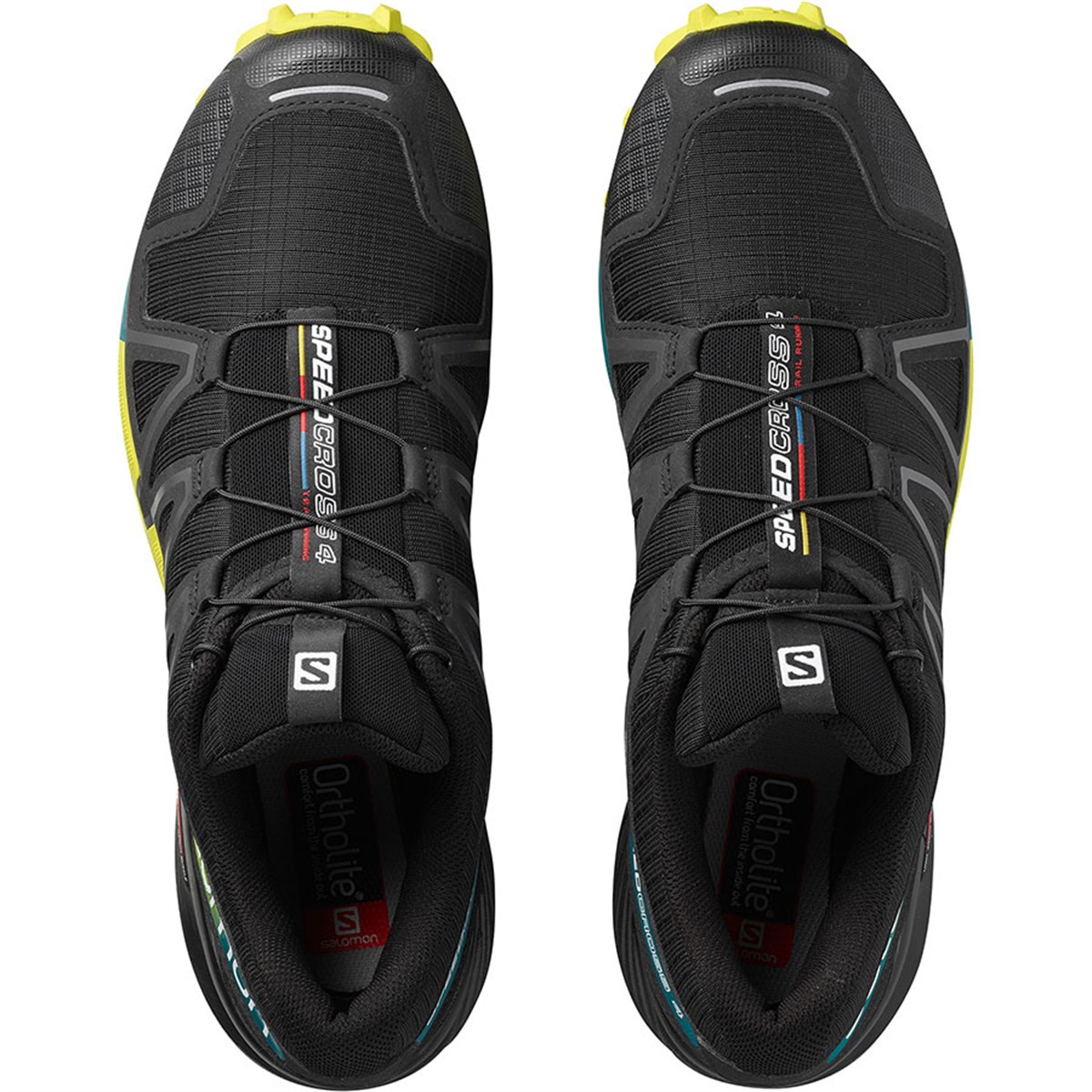 L39239800NEBIMV3NEBIMV3|L39239800|16602SALOMON SPEEDCROSS 4 ERKEK KOSU AYAKKABISI-Black/Everglade/Sulphur Spring