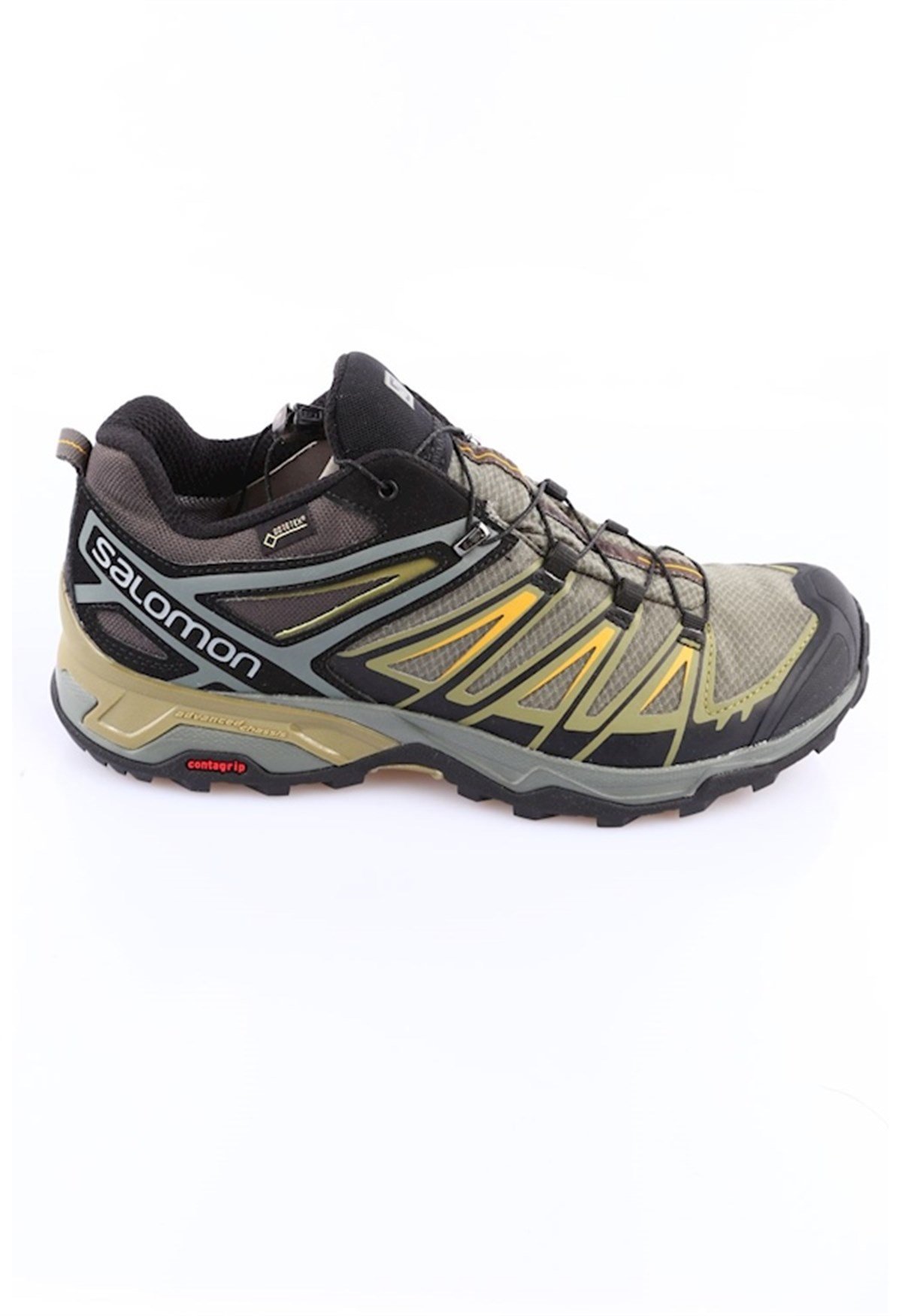 L40242200NEBIMV3NEBIMV3|L40242200|19678SALOMON X ULTRA 3 GTX® ERKEK AYAKKABI-Castor Gray/Beluga/Green Sulphur