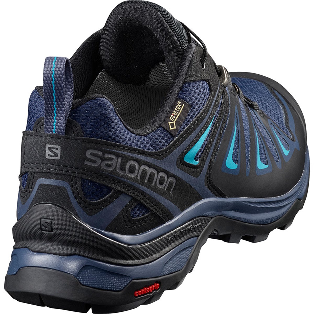 L40468200NEBIMV3NEBIMV3|L40468200|20851SALOMON X ULTRA 3 GTX® W KADIN AYAKKABI-Medieval Blue/Black/Hawaiian Surf