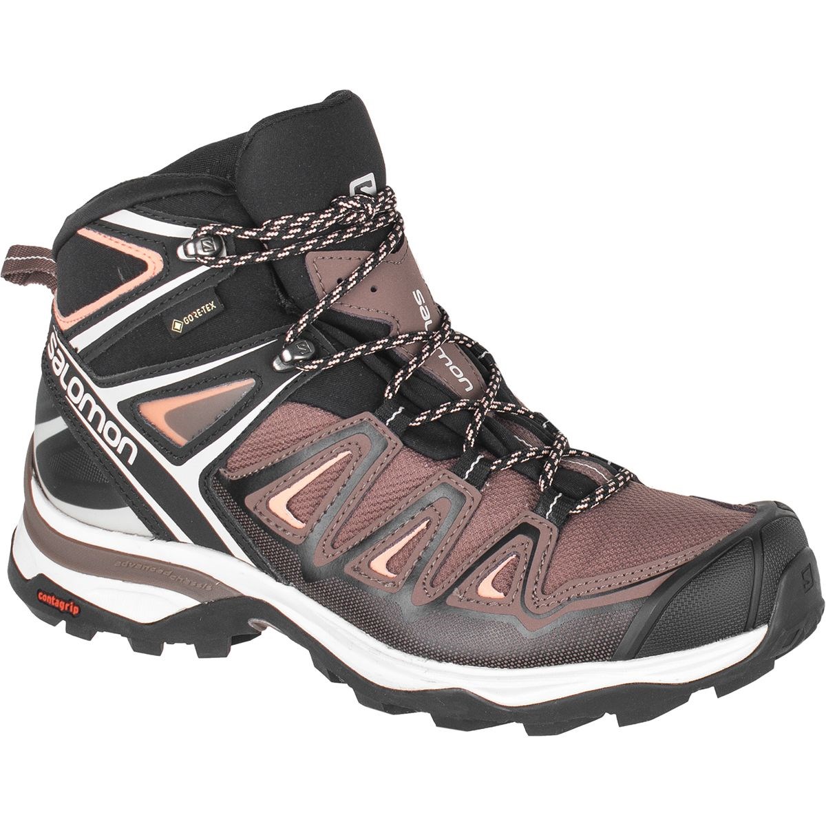 L408144SSNEBIMV3NEBIMV3|L408144SS|KAHSALOMON X ULTRA 3 MID GTX W KADIN AYAKKABI-BROWN