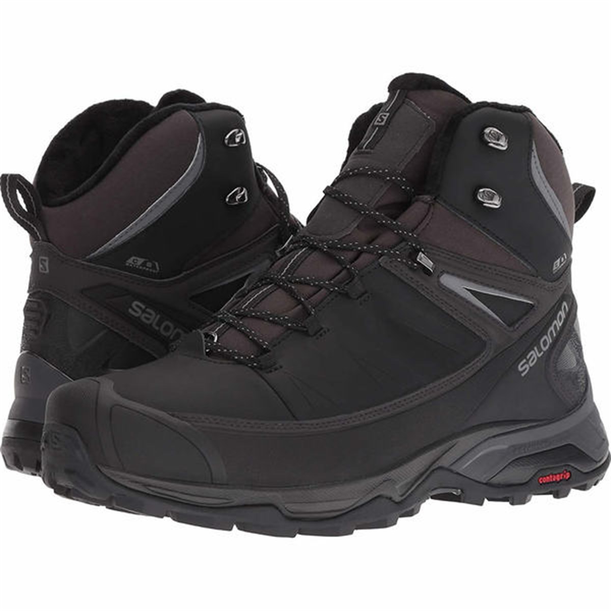 L40479500NEBIMV3NEBIMV3|L40479500|20826SALOMON X ULTRA MID WINTER CS ERKEK AYAKKABI-Black/PHANTOM/Quiet Shade