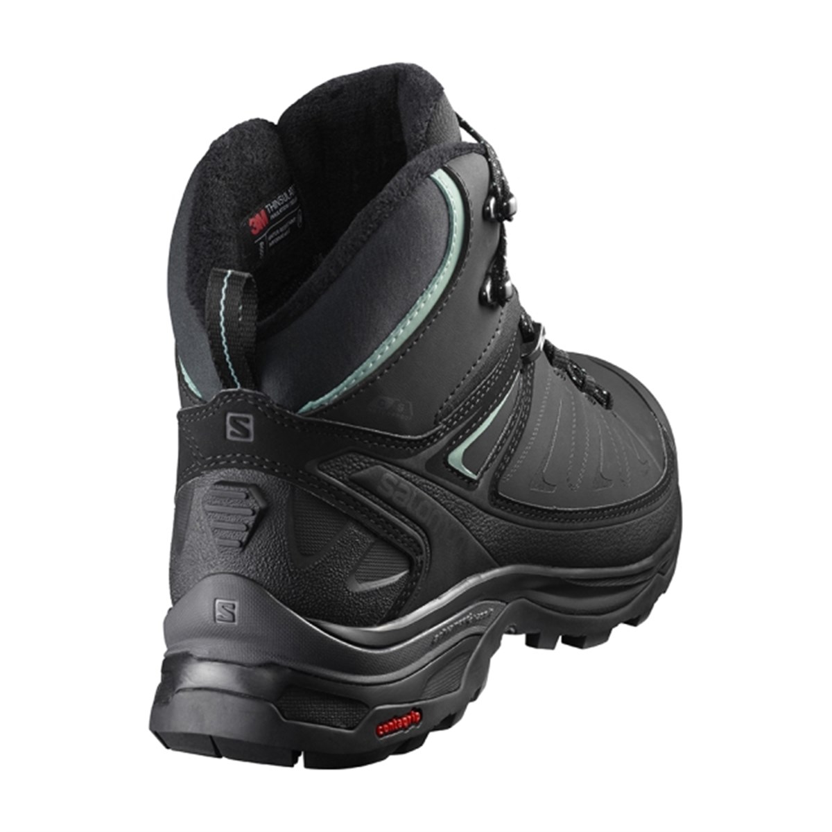 L40479600NEBIMV3NEBIMV3|L40479600|20827SALOMON X ULTRA MID WINTER CS KADIN AYAKKABI-Black/PHANTOM/Trellis