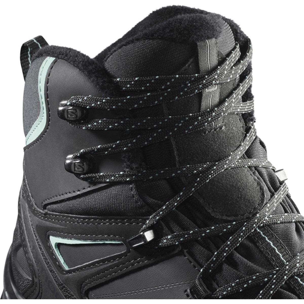 L40479600NEBIMV3NEBIMV3|L40479600|20827SALOMON X ULTRA MID WINTER CS KADIN AYAKKABI-Black/PHANTOM/Trellis