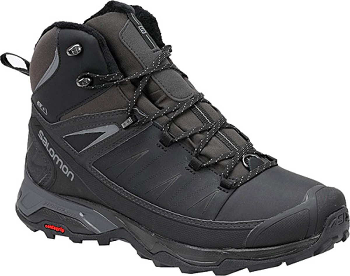L40479500NEBIMV3NEBIMV3|L40479500|20826SALOMON X ULTRA MID WINTER CS ERKEK AYAKKABI-Black/PHANTOM/Quiet Shade