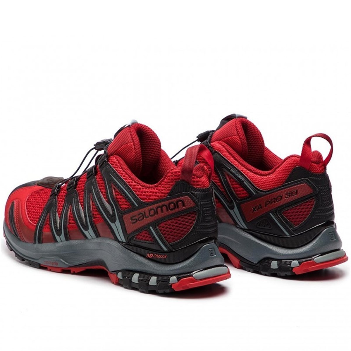 L40671100NEBIMV3NEBIMV3|L40671100|22092SALOMON XA PRO 3D ERKEK AYAKKABI-Barbados Cherry/Stormy Weather/Black
