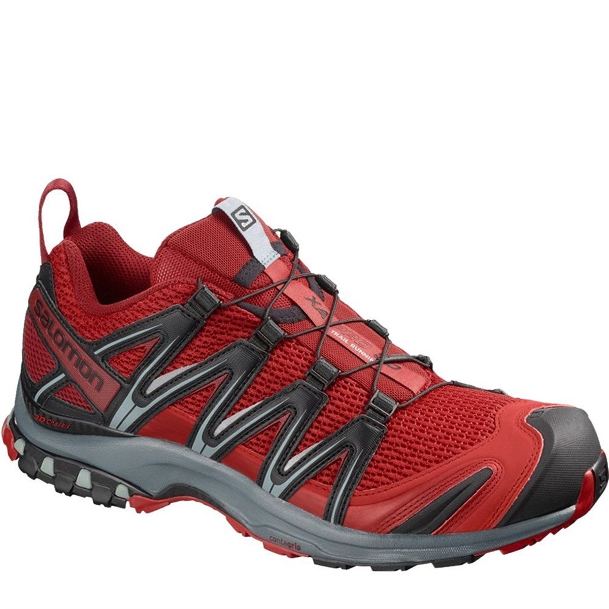 L40671100NEBIMV3NEBIMV3|L40671100|22092SALOMON XA PRO 3D ERKEK AYAKKABI-Barbados Cherry/Stormy Weather/Black