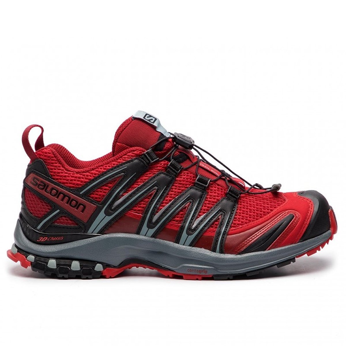 L40671100NEBIMV3NEBIMV3|L40671100|22092SALOMON XA PRO 3D ERKEK AYAKKABI-Barbados Cherry/Stormy Weather/Black