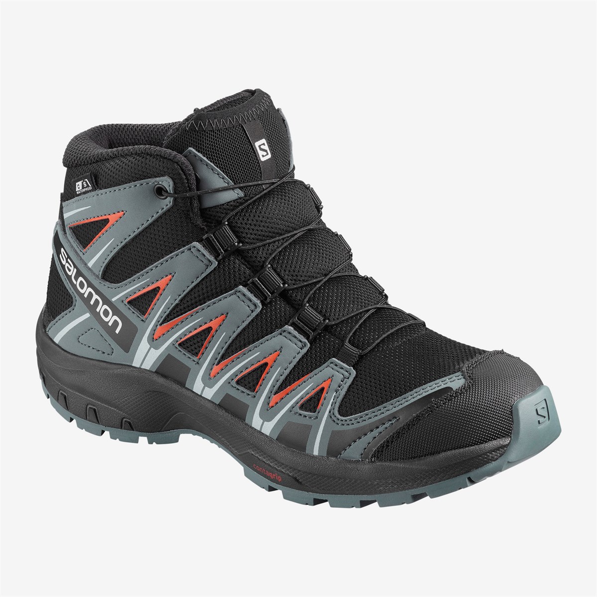 L40651200NEBIMV3NEBIMV3|L40651200|20836SALOMON XA PRO 3D MID CSWP J-Black/Stormy Weather/CHERRY TOMATO