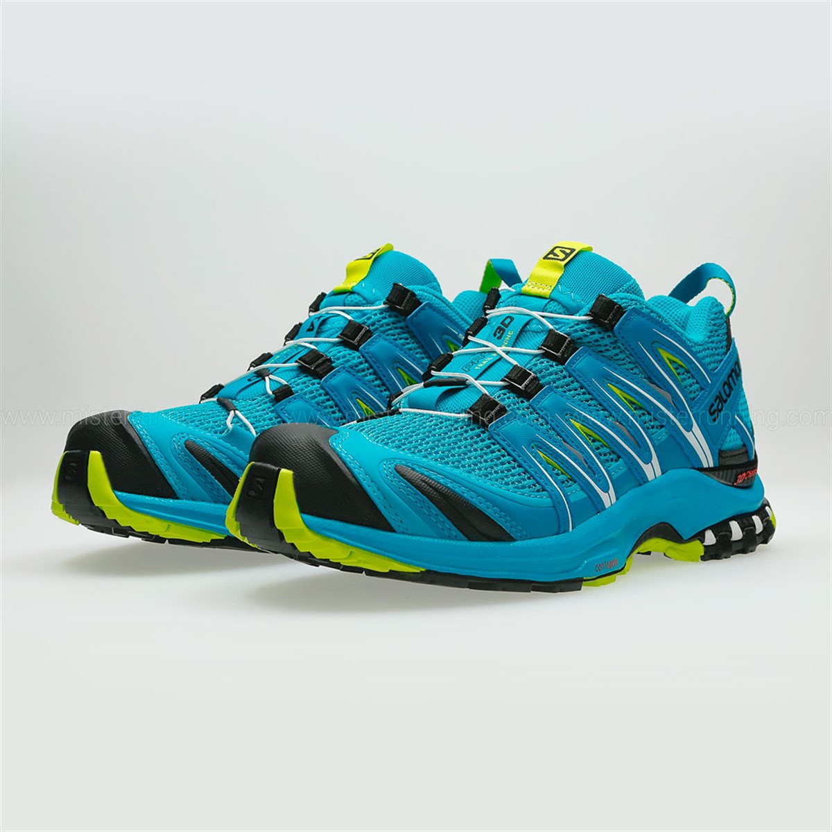 L40672400NEBIMV3NEBIMV3|L40672400|22095SALOMON XA PRO 3D W KADIN AYAKKABI-Bluebird/Caneel Bay/Acid Lime
